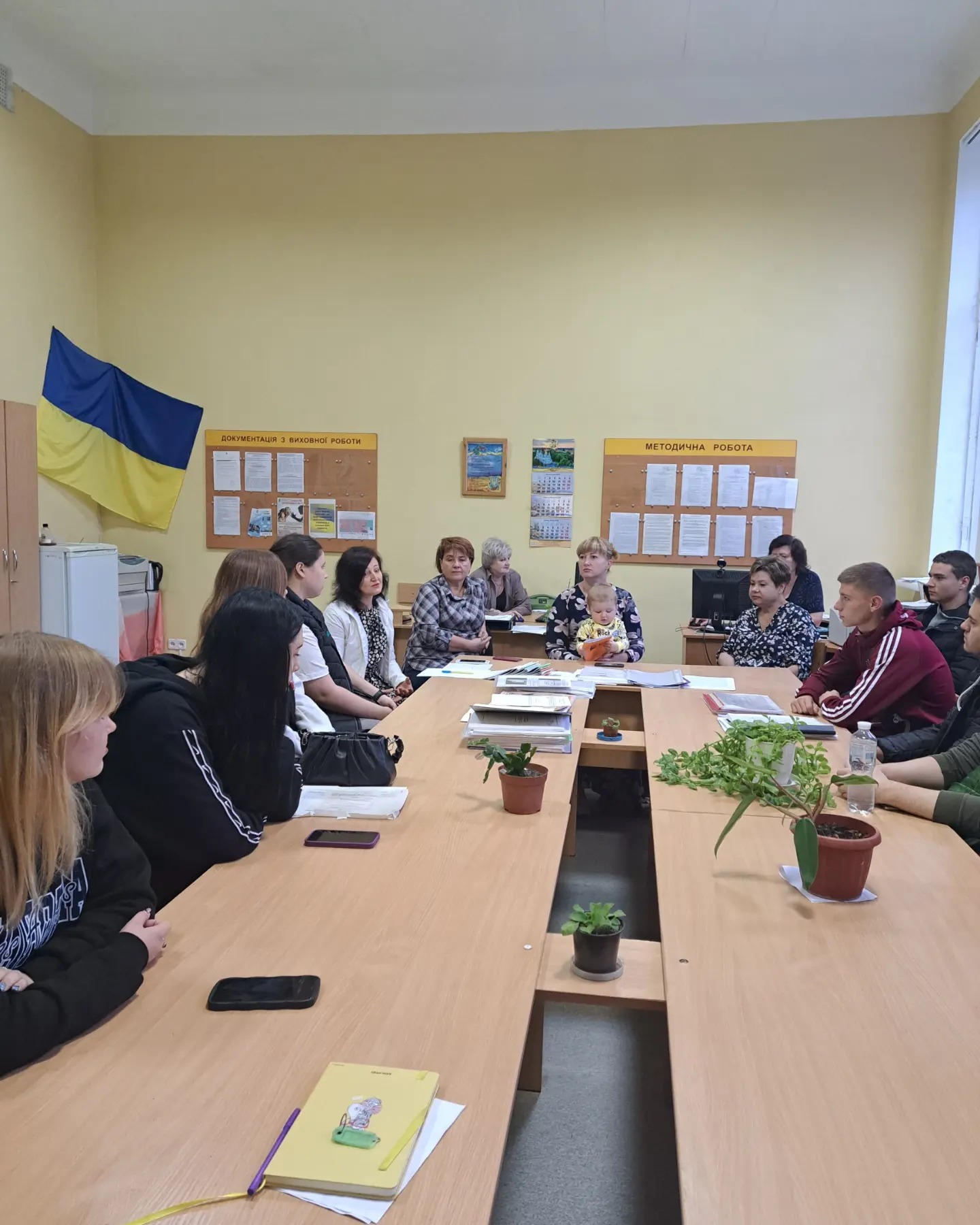 Засідання студентської ради коледжу
