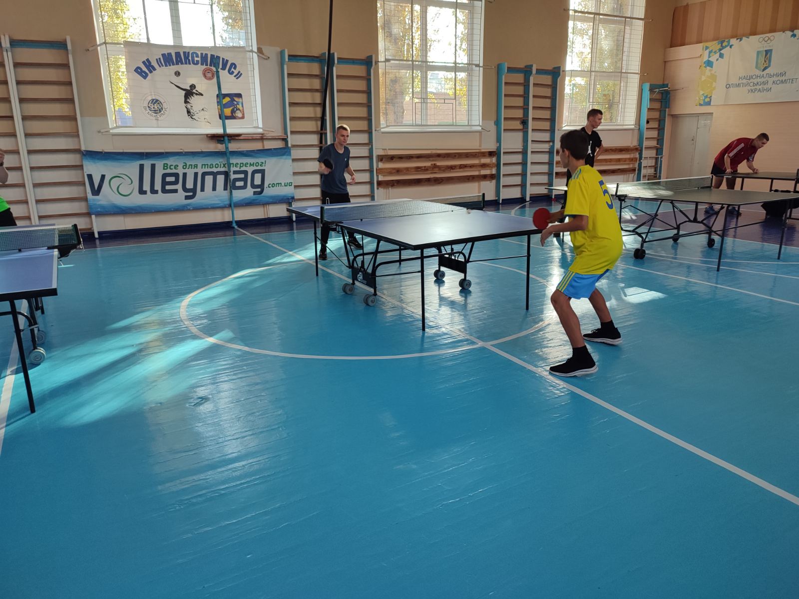 Вітаємо учасників змагань Спортивних Ігор Полтавщини серед студентів ЗФПО з настільного тенісу