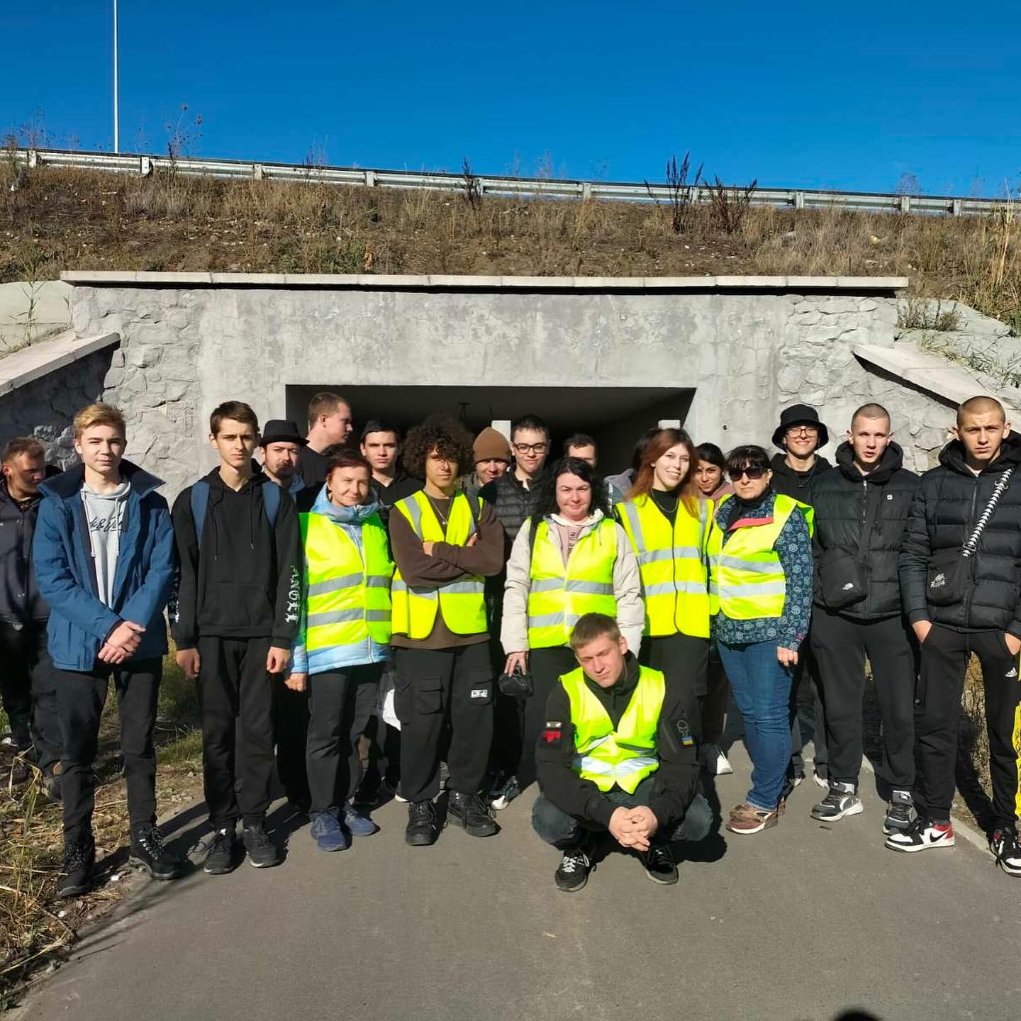 У межах тижня циклової комісії 192 Будівництво та цивільна інженерія у групах 31Д та 35Д проведено екскурсію «Огляд штучних споруд та системи водовідводу на автомобільних дорогах»