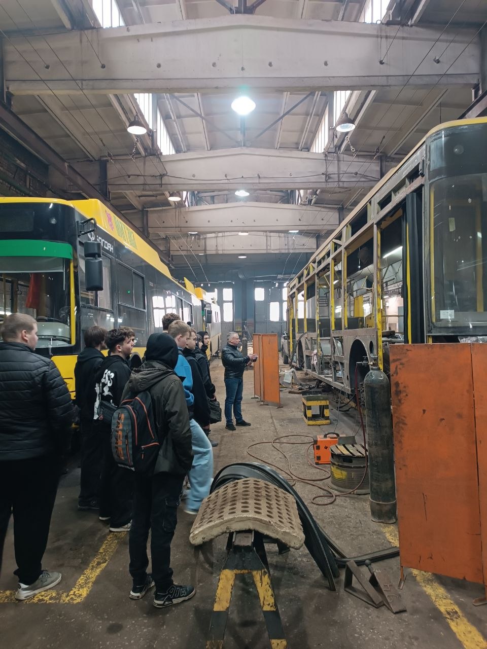 Студенти коледжу відвідали комунальне підприємство Полтаваелектроавтотранс